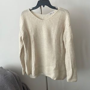 Cream Knit Sweater